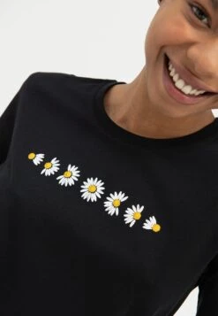 Even&Odd T-Shirt Con StampaBlack Donna T-shirt E Top EV421D23Q-Q11 -Fashion a967f0a6333440a2be7b504d6e74a531