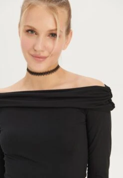 Even&Odd Maglietta A Manica LungaBlack Donna T-shirt E Top EV421D268-Q11 11 Even&Odd Maglietta A Manica LungaBlack Donna T-shirt E Top EV421D268-Q11 -Fashion a9f4ffcb226f406bb55ca96d7962f0f7