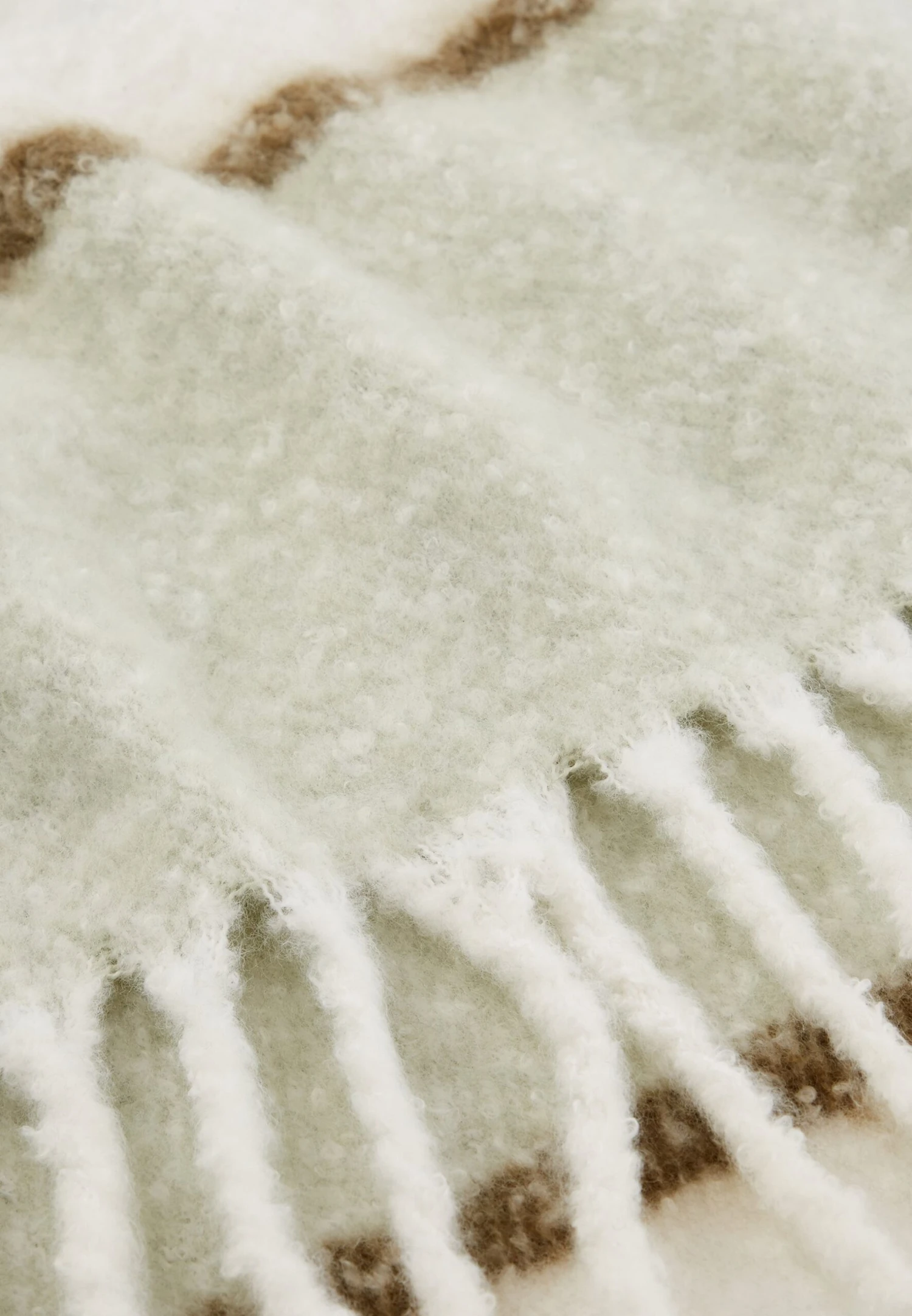 Even&Odd Sciarpa - Green/White 6 Even&Odd Sciarpa - Green/White - immagine 6