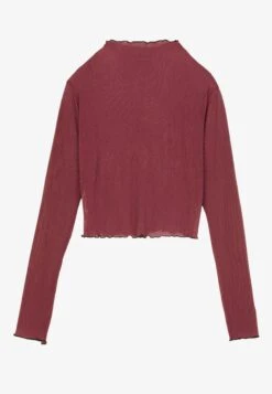 Even&Odd Maglietta A Manica LungaRed Donna T-shirt E Top EV421D24K-G11 -Fashion ac83b0777f634c438a6839e2810de52c