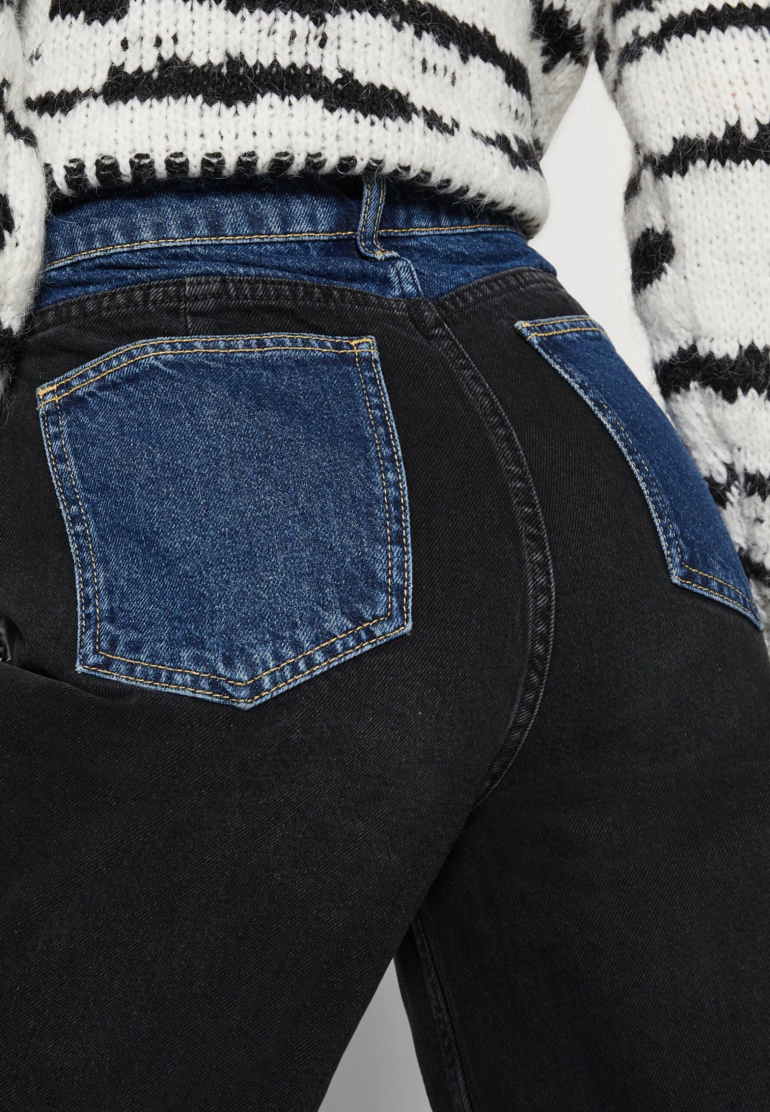 Even&Odd Jeans A ZampaBlue Black Denim Donna Jeans EV421N06D-K11 4 Even&Odd Jeans A ZampaBlue Black Denim Donna Jeans EV421N06D-K11 - immagine 4