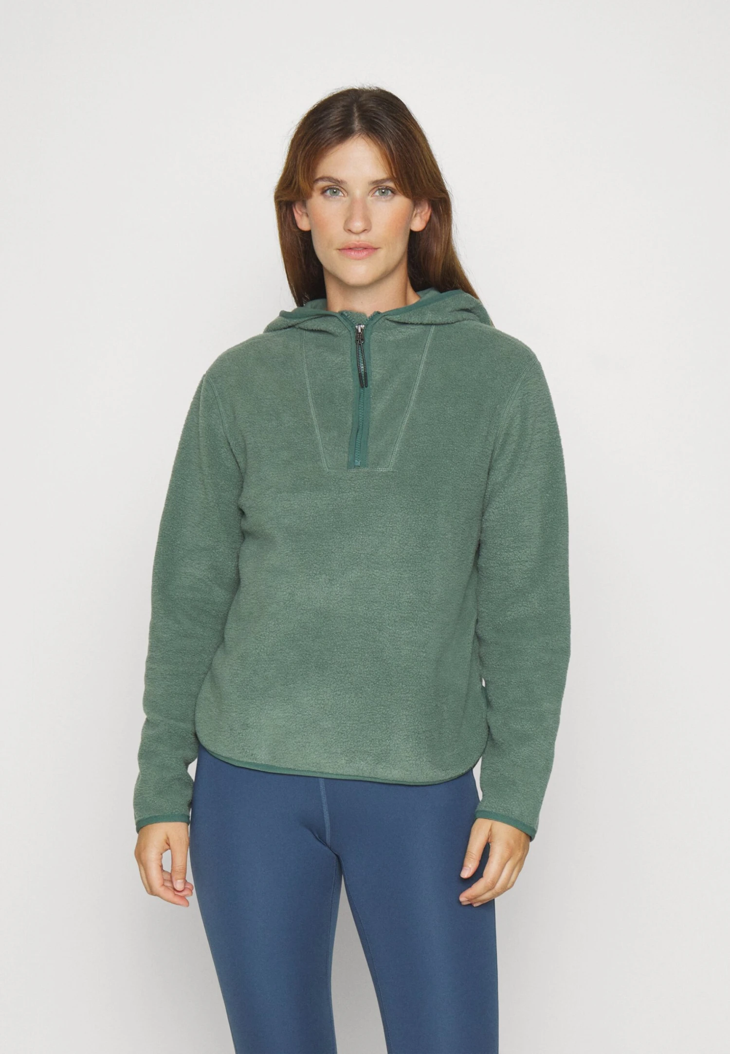 Felpa In PileDark Green Donna Felpe EV941F00S-M11 1 Felpa In PileDark Green Donna Felpe EV941F00S-M11