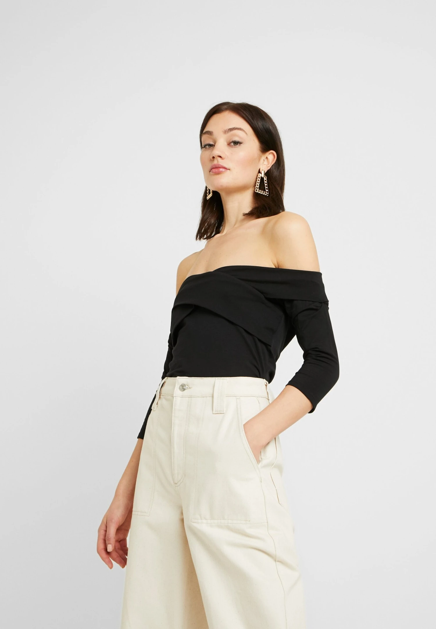 Even&Odd BodysuitMaglietta A Manica LungaBlack Donna T-shirt E Top EV421D19L-Q11 1 Even&Odd BodysuitMaglietta A Manica LungaBlack Donna T-shirt E Top EV421D19L-Q11