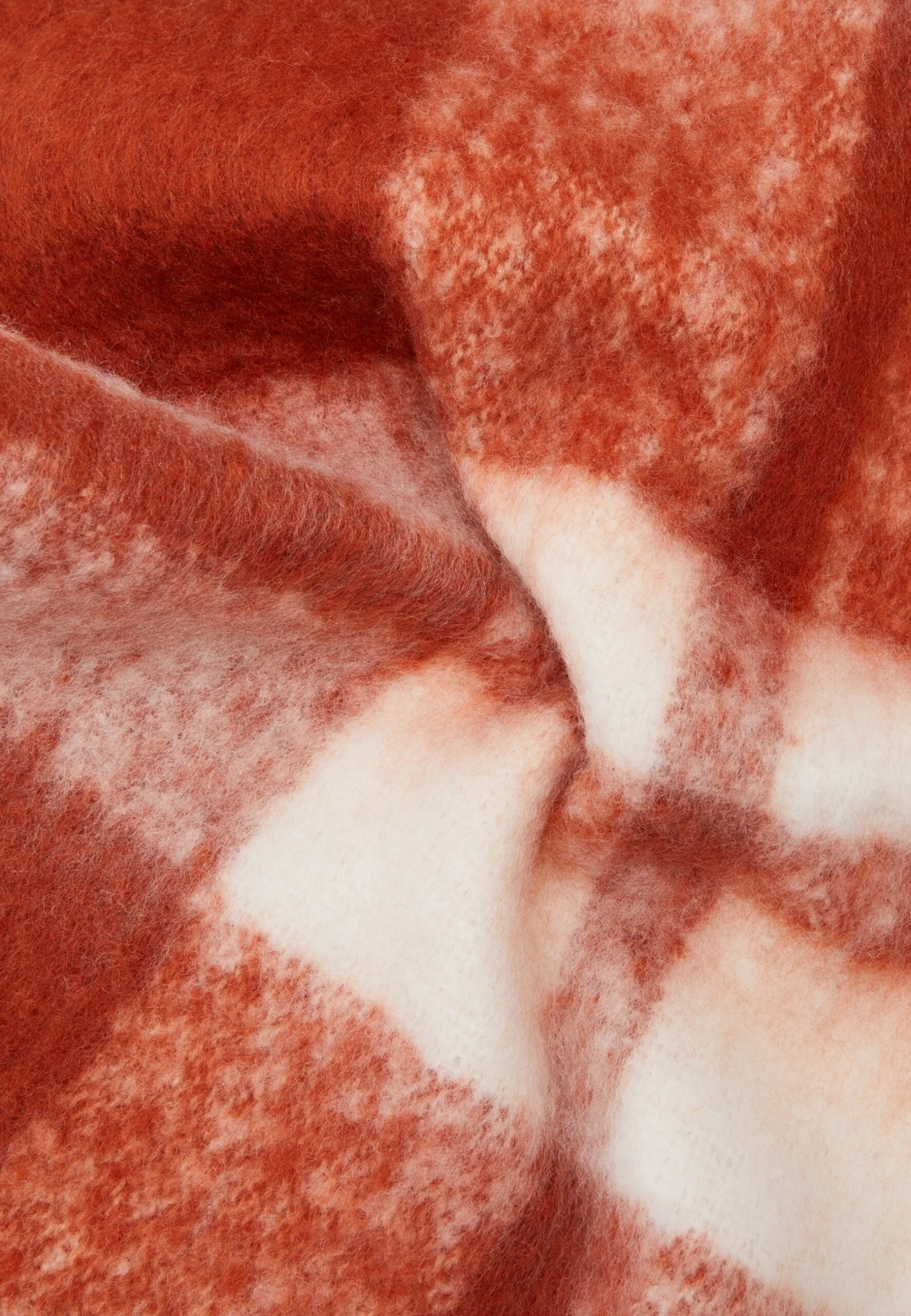 Even&Odd Sciarpa - Orange/White 2 Even&Odd Sciarpa - Orange/White - immagine 2