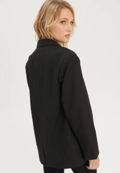 Even&Odd Oversize KurzmantelGiacca LeggeraBlack Donna Giacche E Blazer EV421U03H-Q11 -Fashion ba8985f545a2488584743bcbaf7808d1