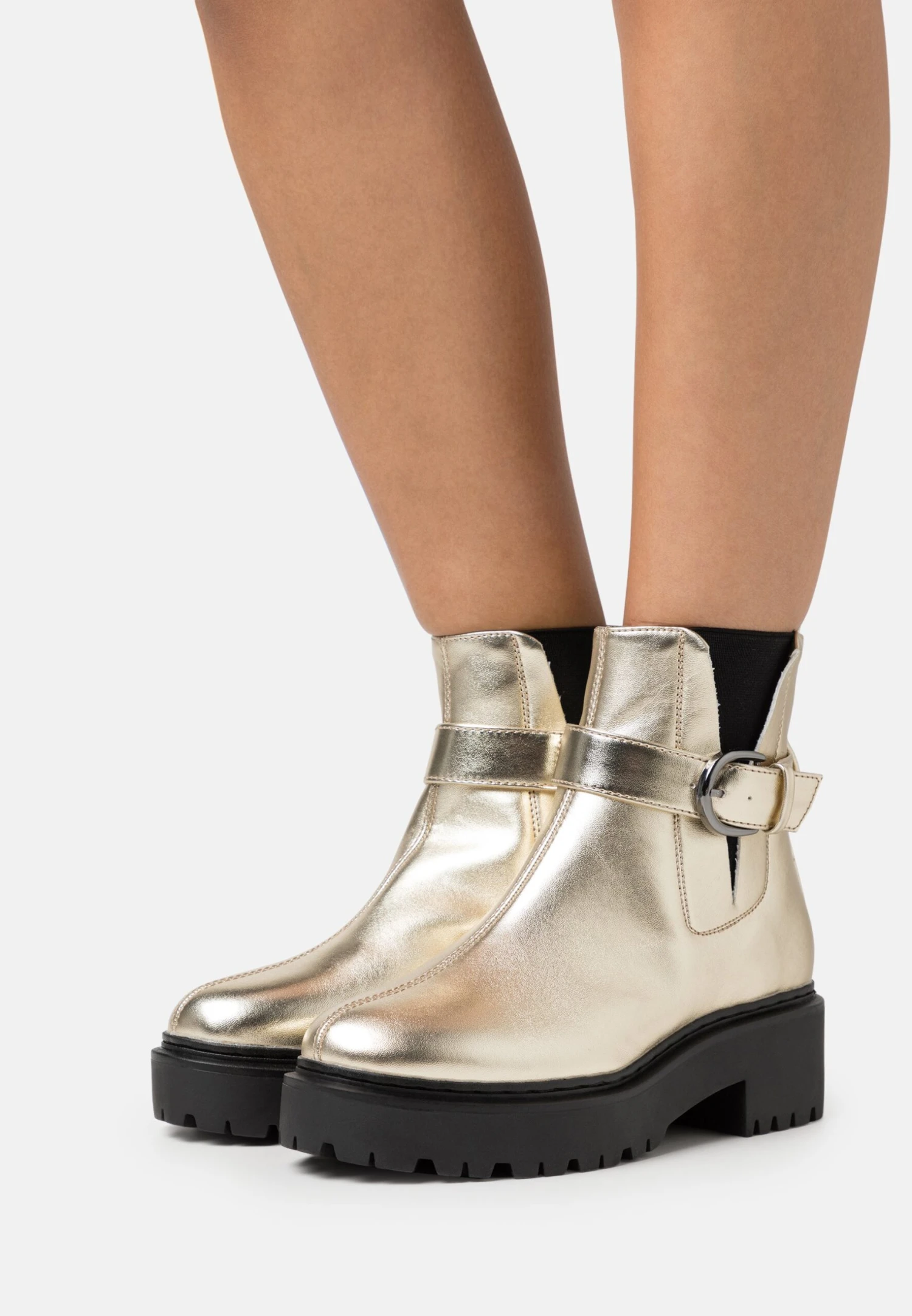 Stivaletti Con PlateauGold Donna Stivaletti EVC11N02M-F11 1 Stivaletti Con PlateauGold Donna Stivaletti EVC11N02M-F11