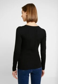 Even&Odd Maglietta A Manica LungaBlack Donna T-shirt E Top EV421D19U-Q11 -Fashion be9c34fab17a46f2bf7e0ad53e71664f