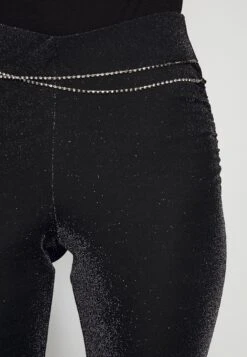 Pantaloni - - Black- Silver -Fashion c0f1f78e5eeb4377b758f78abae51fbe