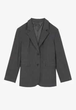 Even&Odd Oversize Kurzmantel - Giacca Leggera - Mottled Grey -Fashion c4a0ea77c79c4c2d9967166cea693ea3