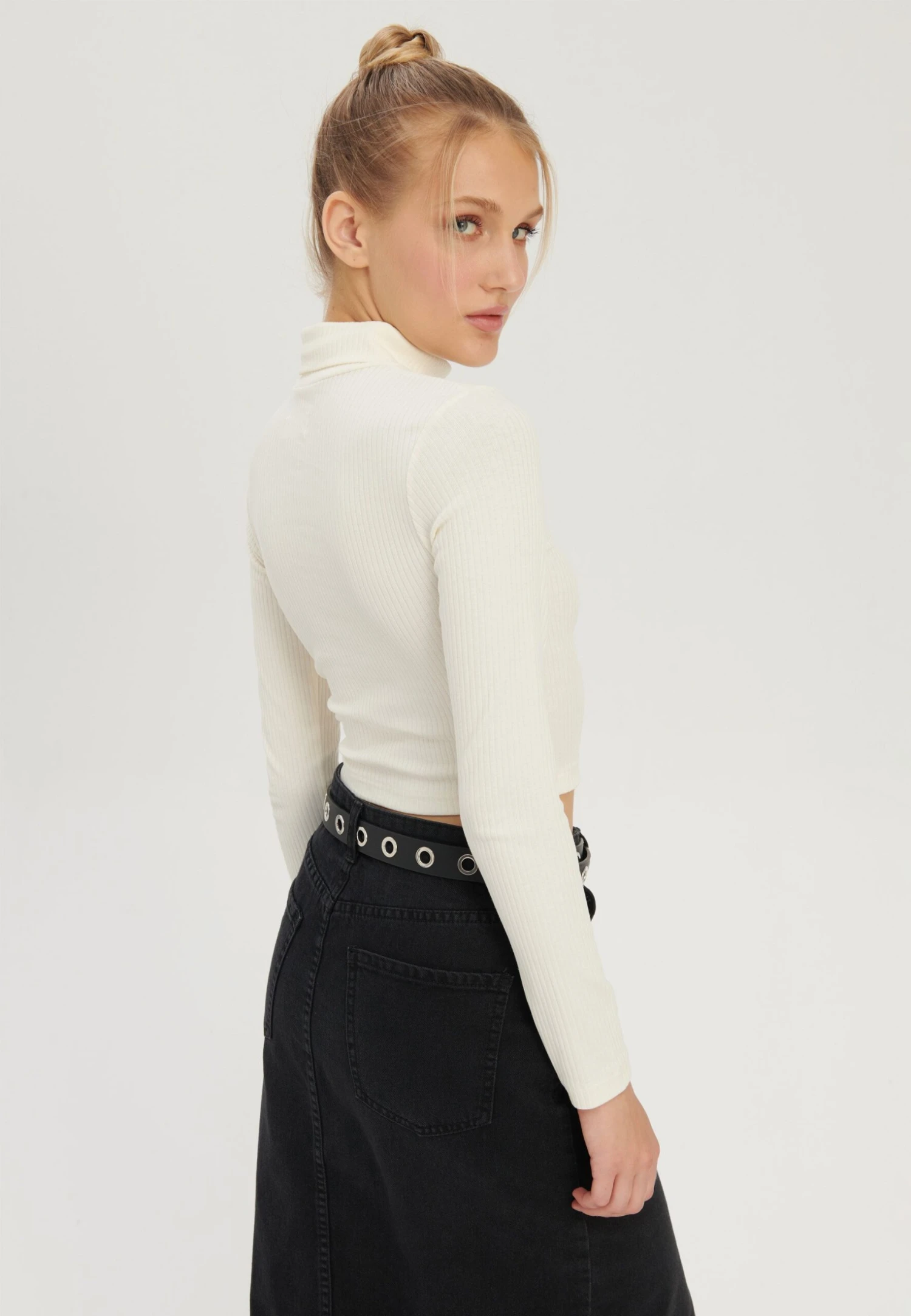 Even&Odd Maglietta A Manica LungaOff-White Donna T-shirt E Top EV421D24N-A11 3 Even&Odd Maglietta A Manica LungaOff-White Donna T-shirt E Top EV421D24N-A11 - immagine 3