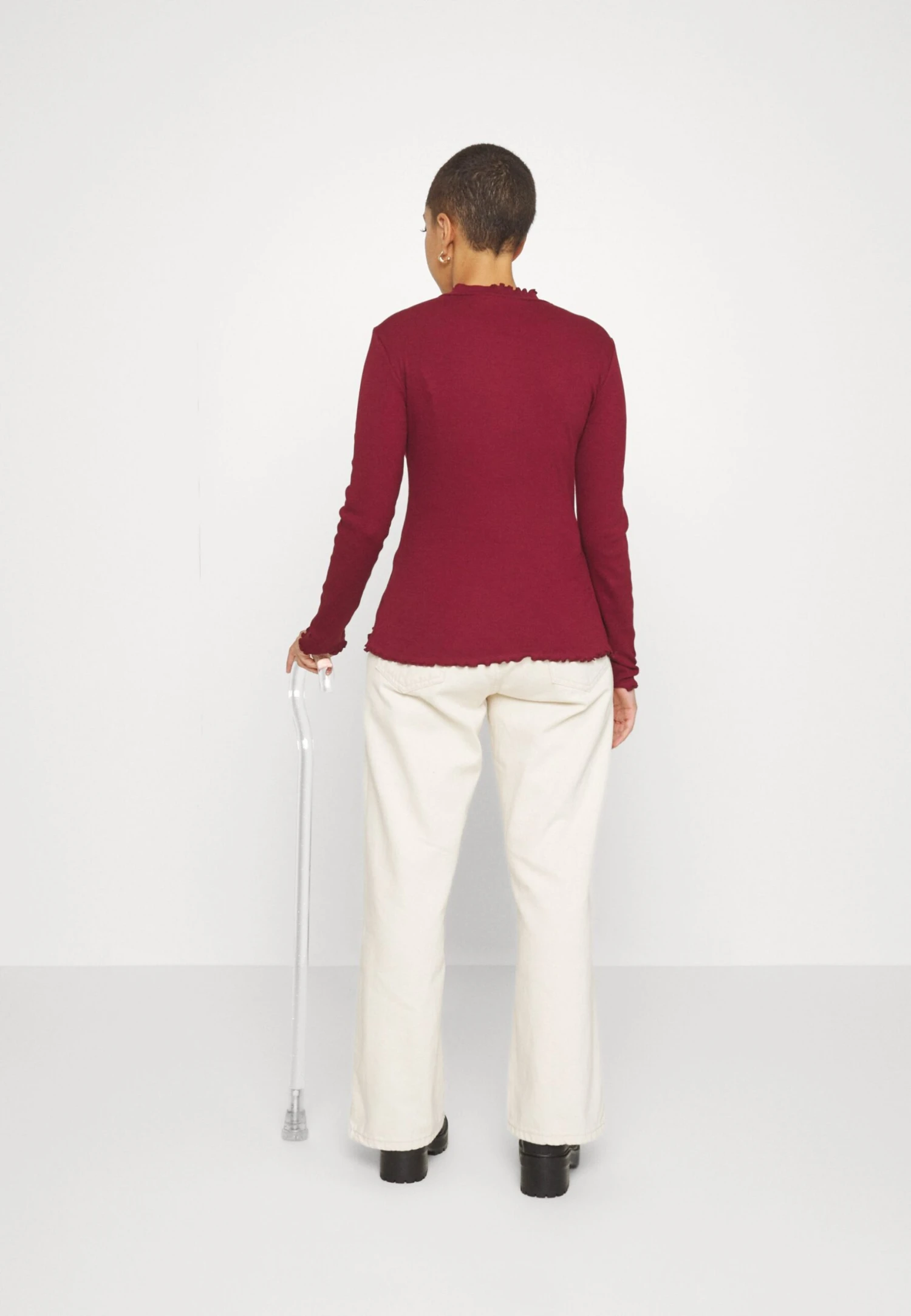 Even&Odd Maglietta A Manica LungaRed Donna T-shirt E Top EV421D1YC-G11 4 Even&Odd Maglietta A Manica LungaRed Donna T-shirt E Top EV421D1YC-G11 - immagine 4