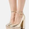 Even&Odd Scarpe Con PlateauGold Donna Tacchi Alti EV411B09B-F11