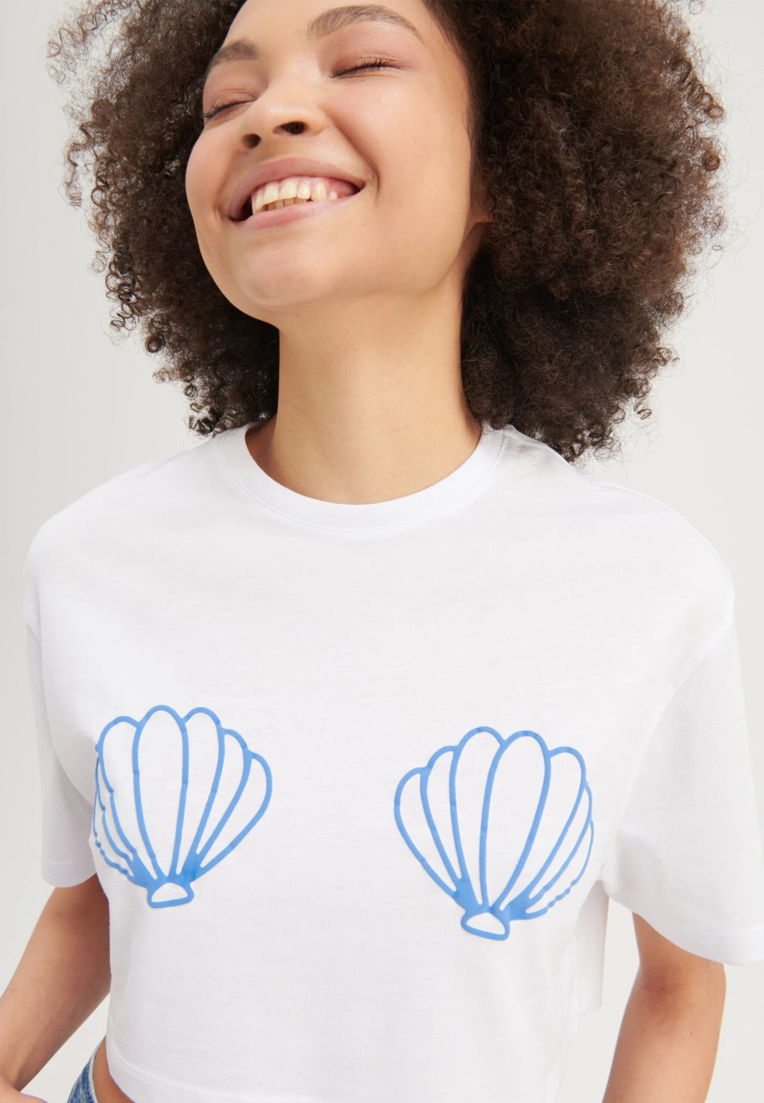 Even&Odd T-Shirt Con StampaWhite Donna T-shirt E Top EV421D25U-A11 5 Even&Odd T-Shirt Con StampaWhite Donna T-shirt E Top EV421D25U-A11 - immagine 5