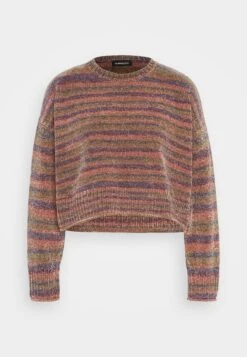 Even&Odd MaglioneMulti-Coloured/Brown/Green Donna Maglieria EV421I0HO-T11 -Fashion c874ea04f49346f2b67f0381acbc1274