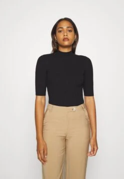 Even&Odd T-Shirt BasicBlack Donna T-shirt E Top EV421I0BA-Q11