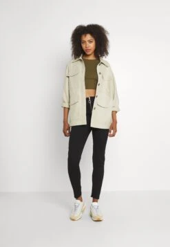 Even&Odd 3 PackT-Shirt BasicBlack/White/Khaki Donna T-shirt E Top EV421D1CU-Q11