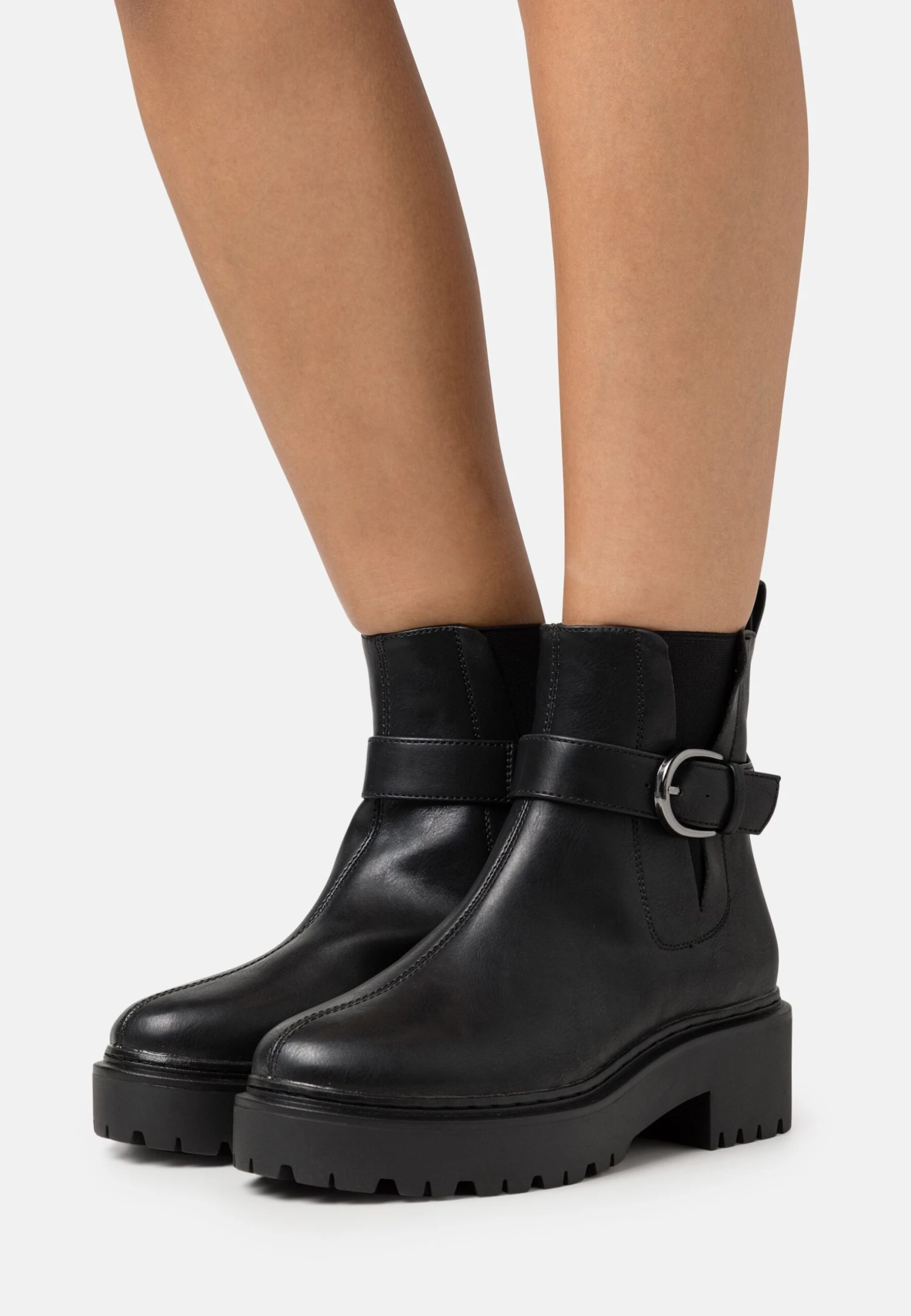 Stivaletti Con PlateauBlack Donna Stivaletti EVC11N02M-Q11 1 Stivaletti Con PlateauBlack Donna Stivaletti EVC11N02M-Q11