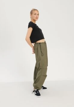 Even&Odd PantaloniKhaki Donna Pantaloni EV421A0DD-N11 -Fashion d30b9b984b27491bb8e7d8ce95bbdcf8