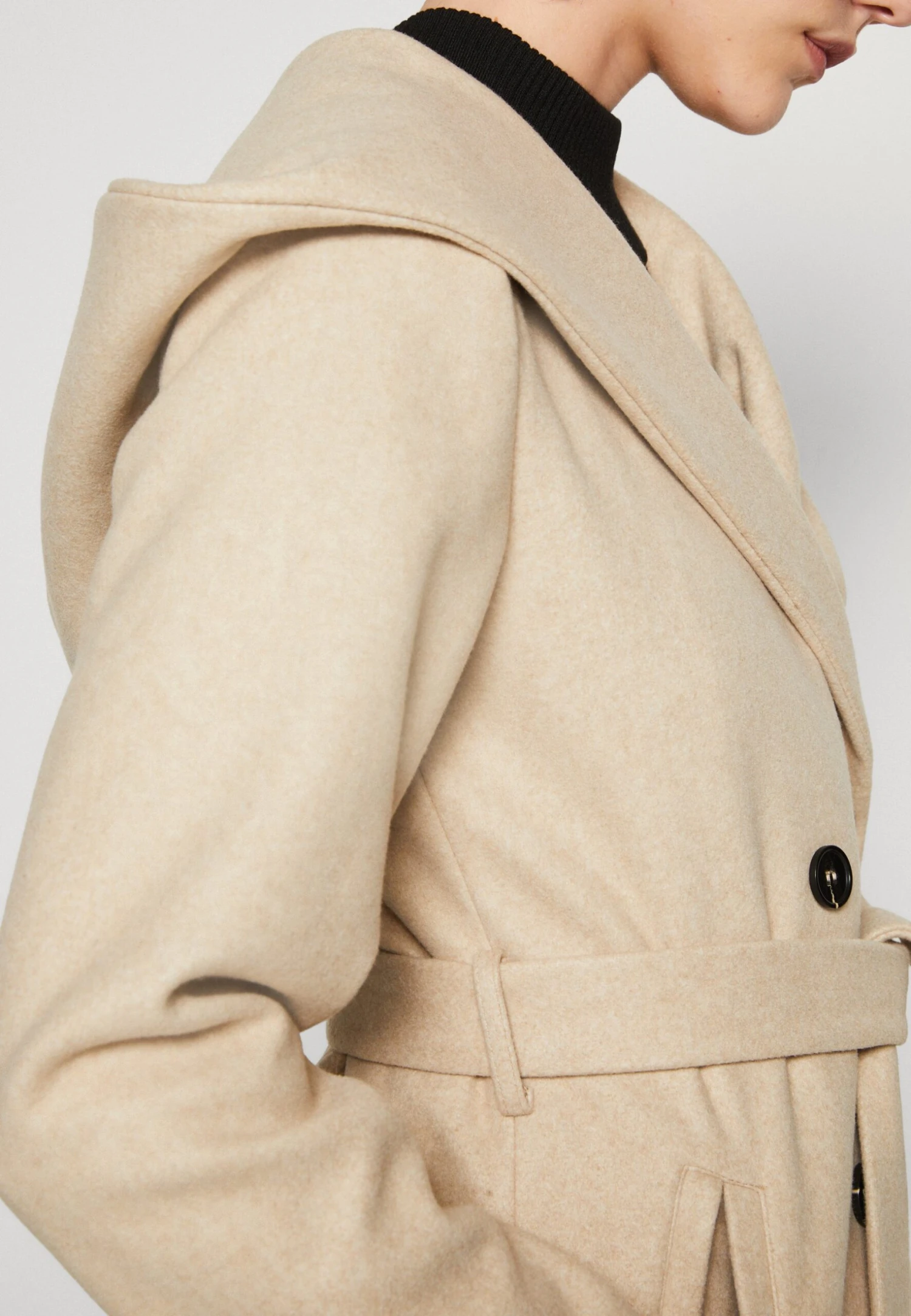 Even&Odd Cappotto CortoMottled Beige Donna Cappotti EV421U03C-B11 6 Even&Odd Cappotto CortoMottled Beige Donna Cappotti EV421U03C-B11 - immagine 6