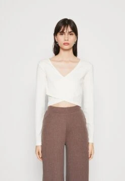 Even&Odd Maglietta A Manica LungaOff-White Donna T-shirt E Top EV421D1KB-A11