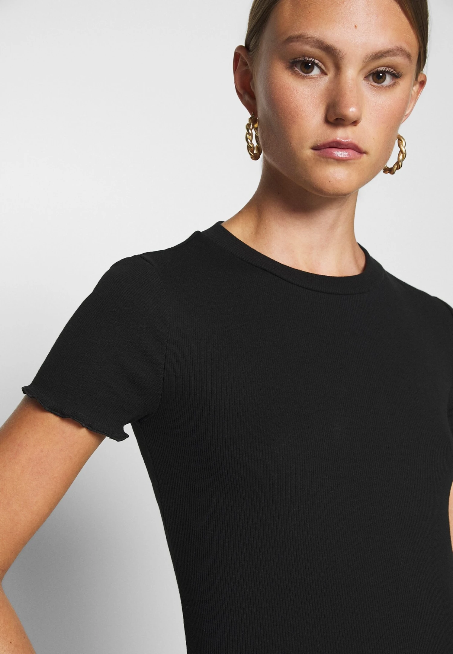 Even&Odd 2 PackT-Shirt BasicBlack/White Donna T-shirt E Top EV421D1FT-Q11 6 Even&Odd 2 PackT-Shirt BasicBlack/White Donna T-shirt E Top EV421D1FT-Q11 - immagine 6