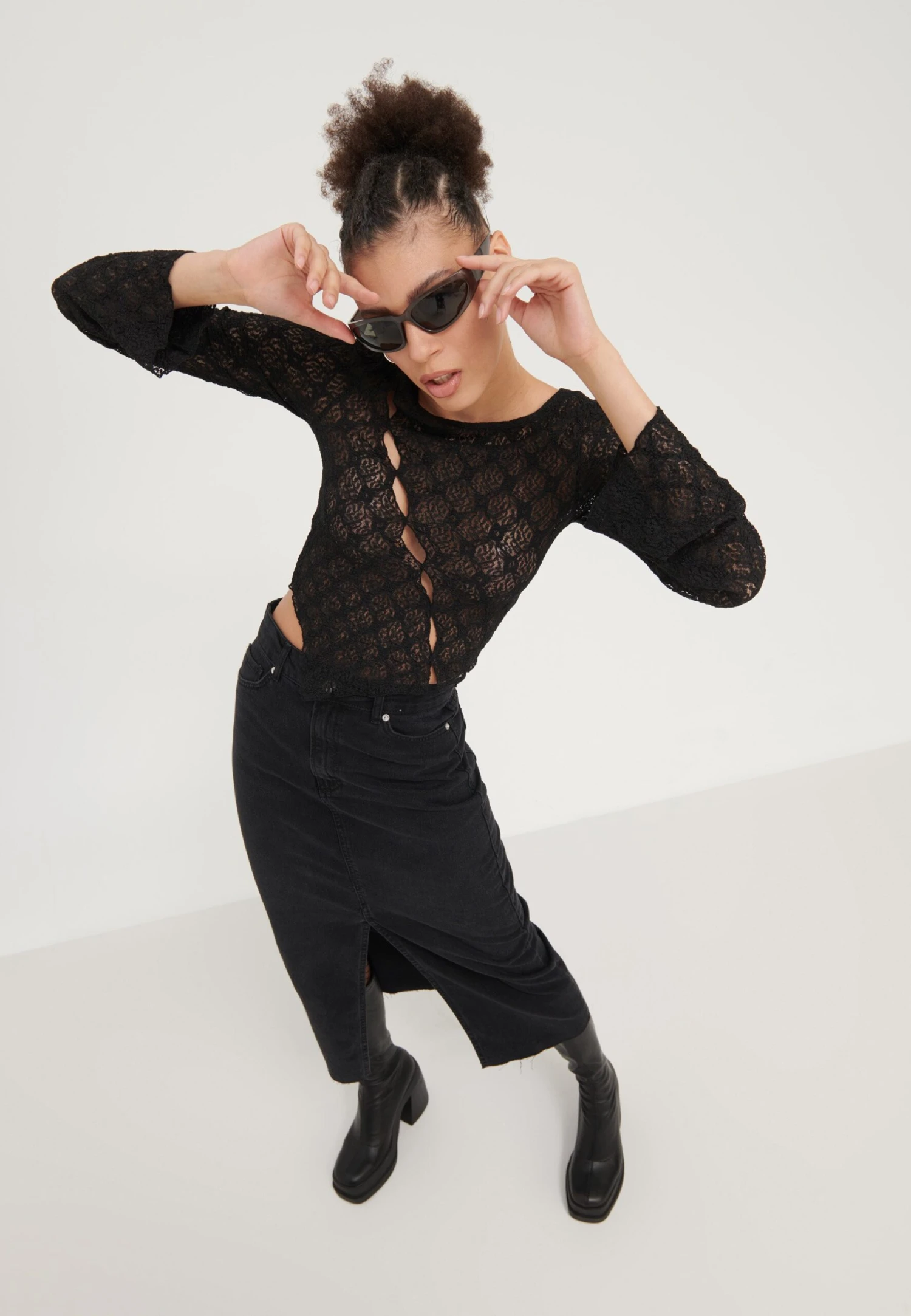 Even&Odd Maglietta A Manica LungaBlack Donna T-shirt E Top EV421D25X-Q11 2 Even&Odd Maglietta A Manica LungaBlack Donna T-shirt E Top EV421D25X-Q11 - immagine 2