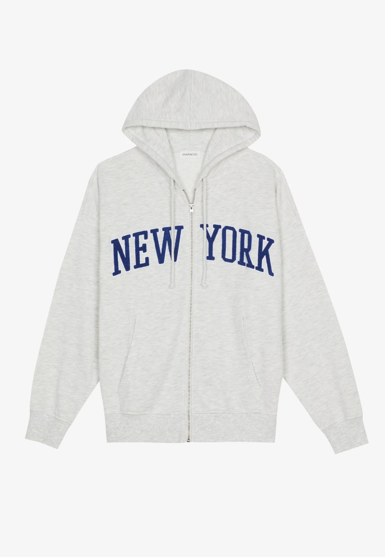 Even&Odd Felpa Con ZipMottled Light Grey Donna Felpe EV421J0DB-C11 4 Even&Odd Felpa Con ZipMottled Light Grey Donna Felpe EV421J0DB-C11 - immagine 4