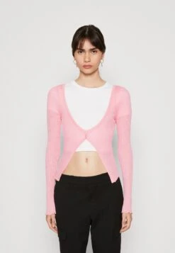 Even&Odd CardiganPink Donna Maglieria EV421I0HW-J11 -Fashion d9de18db3be14da382bc8b6df85b4212