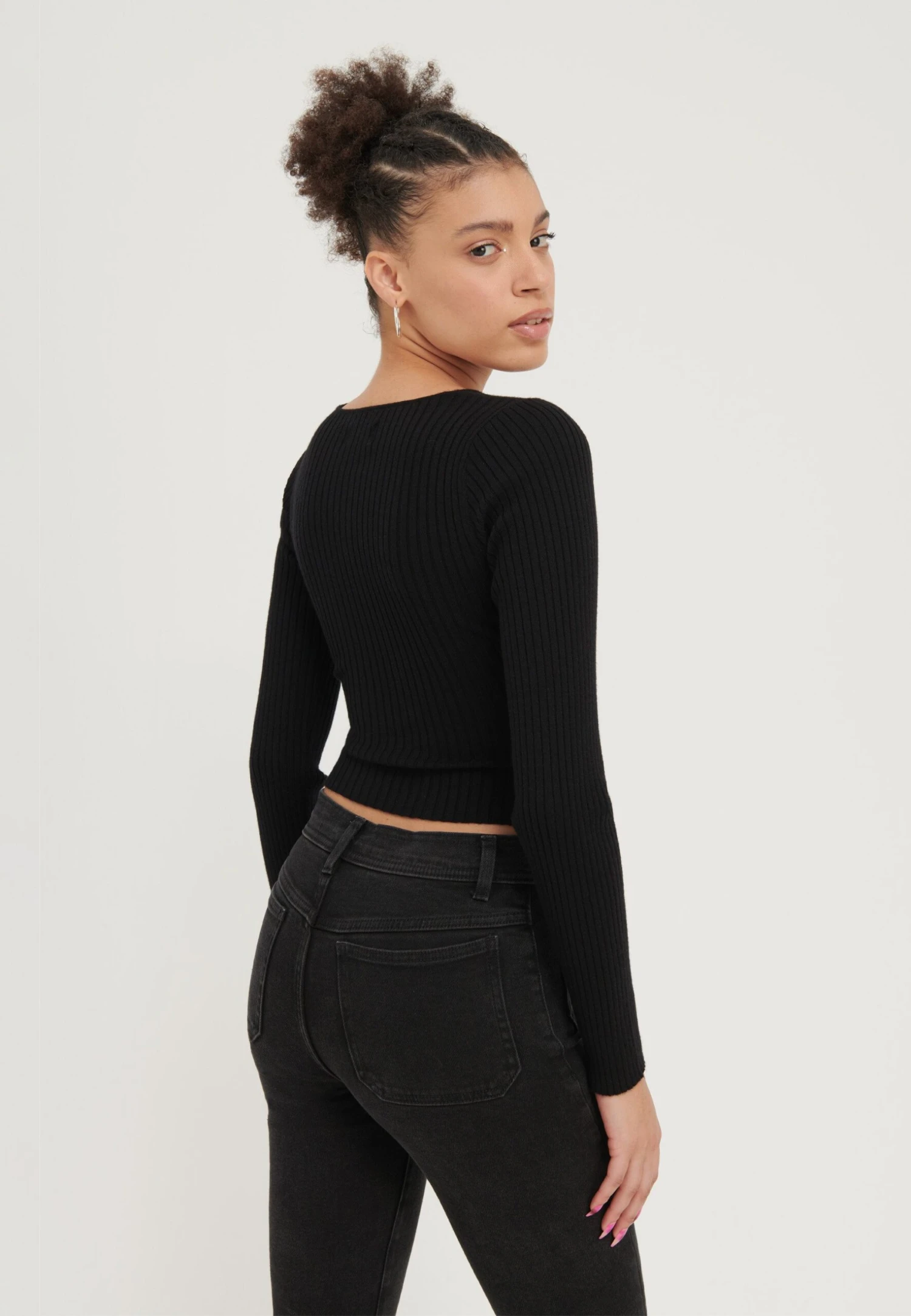 Even&Odd MaglioneBlack Donna Maglieria EV421I0HC-Q11 3 Even&Odd MaglioneBlack Donna Maglieria EV421I0HC-Q11 - immagine 3