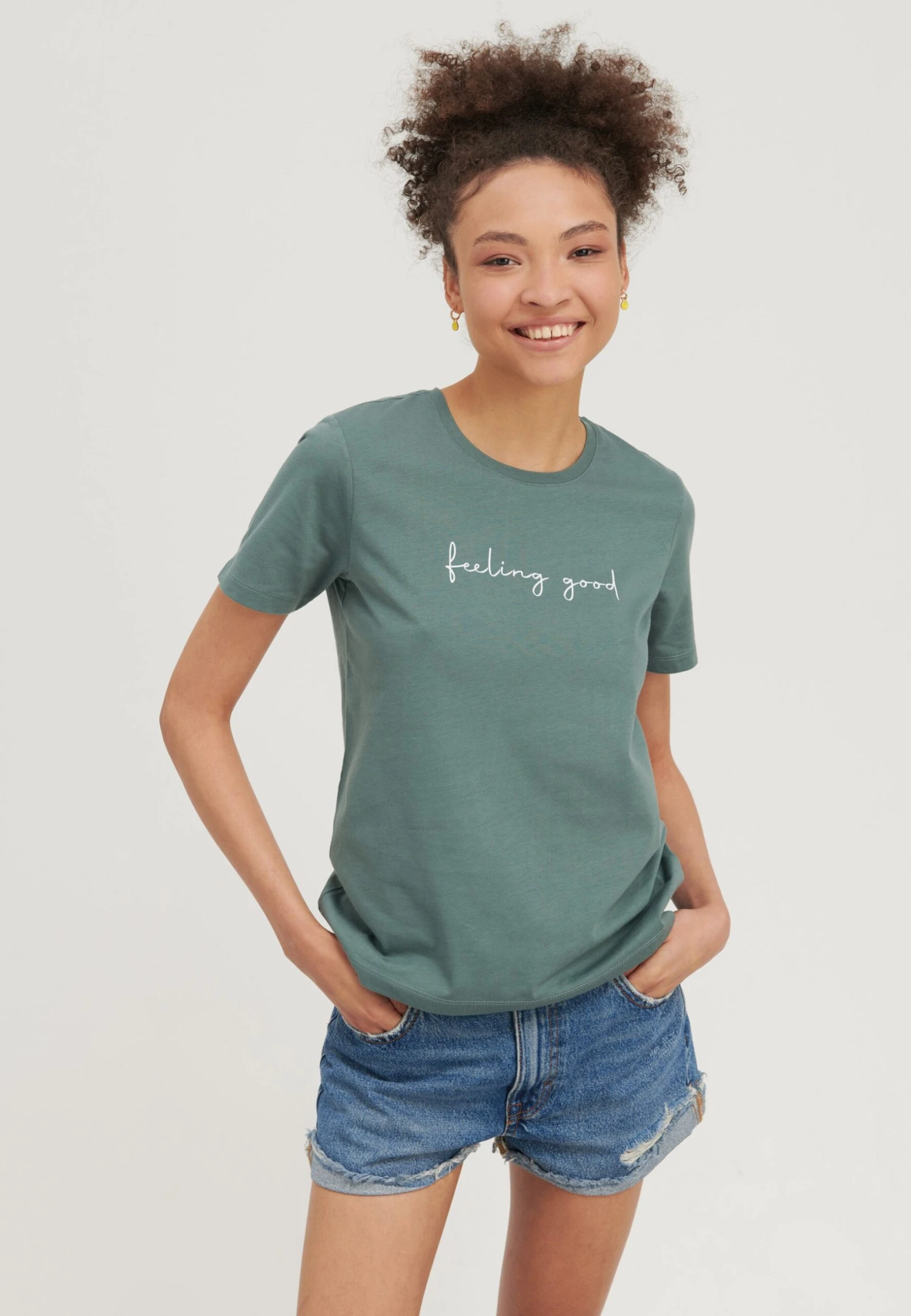 Even&Odd 2 PackT-Shirt Con StampaTeal/Black Donna T-shirt E Top EV421D25W-P11 2 Even&Odd 2 PackT-Shirt Con StampaTeal/Black Donna T-shirt E Top EV421D25W-P11 - immagine 2