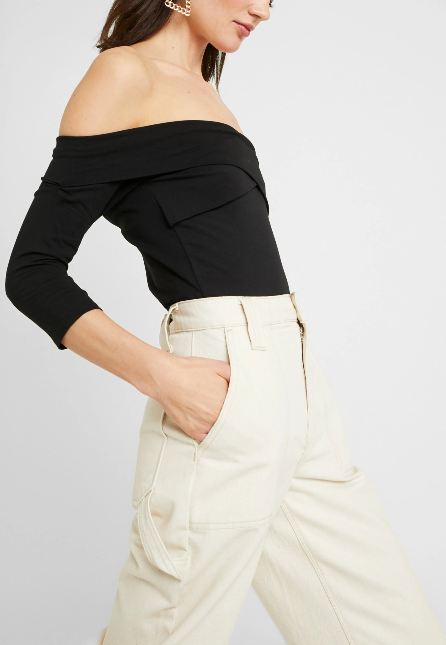 Even&Odd BodysuitMaglietta A Manica LungaBlack Donna T-shirt E Top EV421D19L-Q11 5 Even&Odd BodysuitMaglietta A Manica LungaBlack Donna T-shirt E Top EV421D19L-Q11 - immagine 5