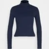 Even&Odd Maglietta A Manica LungaDark Blue Donna T-shirt E Top EV421D25B-K11