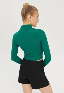 Even&Odd Maglietta A Manica LungaGreen Donna T-shirt E Top EV421D24N-M11 -Fashion e4461d318c1e4ccb98cf4ce32f0d5114