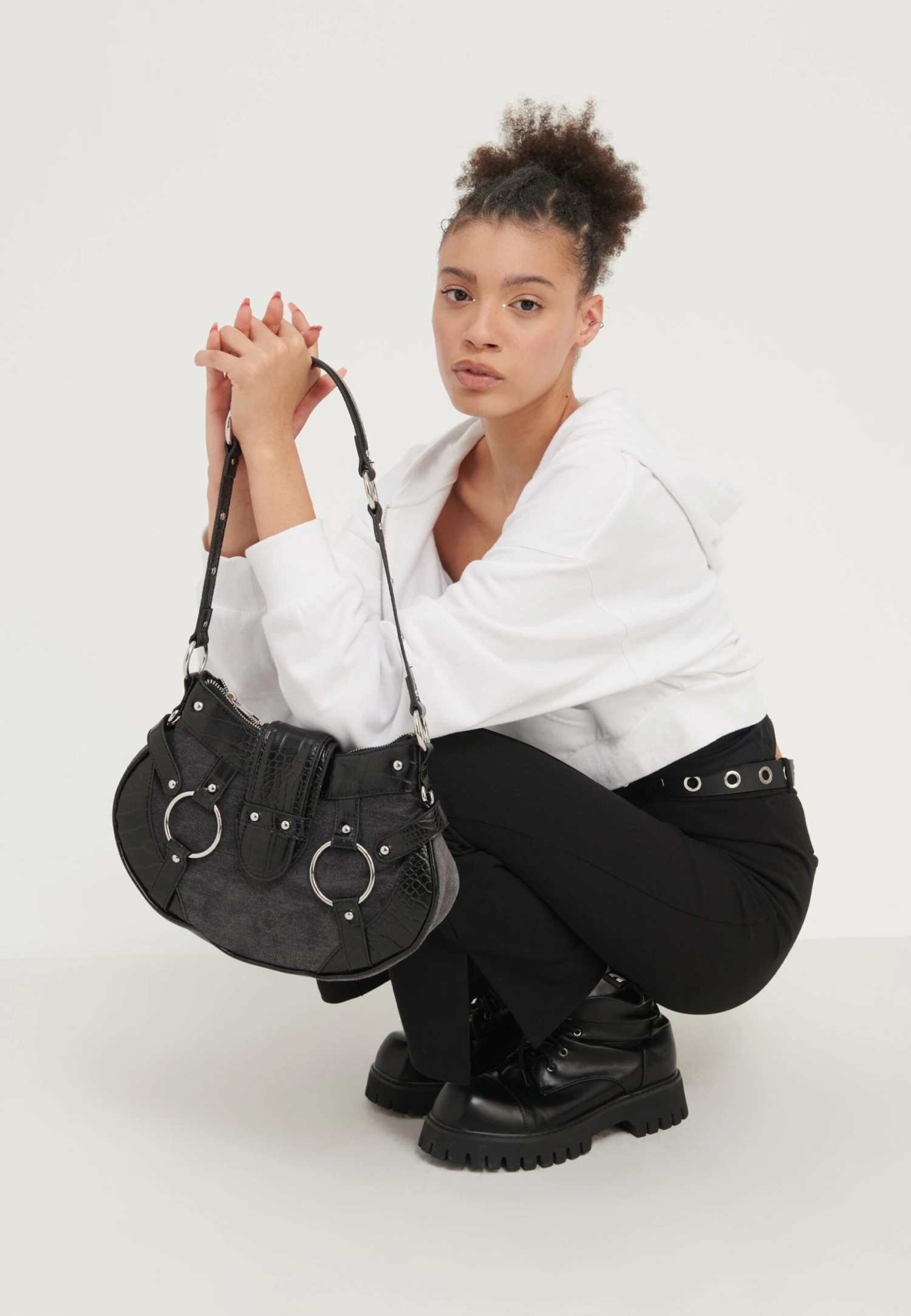 Even&Odd Felpa Con ZipWhite Donna Felpe EV421J0BE-A12 2 Even&Odd Felpa Con ZipWhite Donna Felpe EV421J0BE-A12 - immagine 2