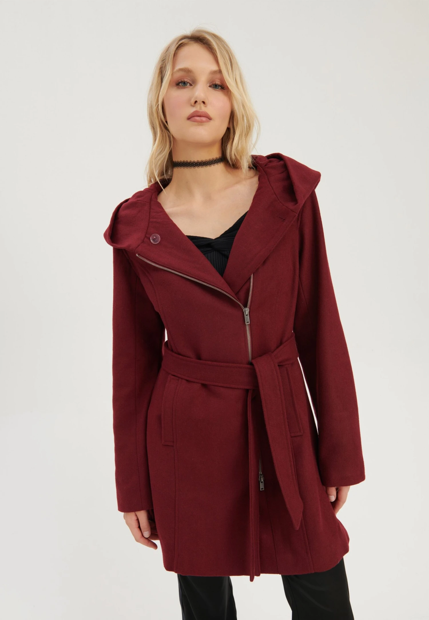 Even&Odd Cappotto CortoDark Red Donna Cappotti EV421U020-G12 1 Even&Odd Cappotto CortoDark Red Donna Cappotti EV421U020-G12