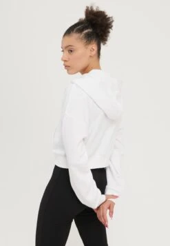 Even&Odd Felpa Con ZipWhite Donna Felpe EV421J0BE-A12 7 Even&Odd Felpa Con ZipWhite Donna Felpe EV421J0BE-A12 -Fashion ee0c2178cc7346fda1da33eb3af534f4
