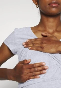 2PackT-Shirt BasicGreen/Mottled Light Grey Donna T-shirt E Top EVO29G00L-M11 13 2PackT-Shirt BasicGreen/Mottled Light Grey Donna T-shirt E Top EVO29G00L-M11 -Fashion f4c5881fbfda4c9089325048b094ebb0