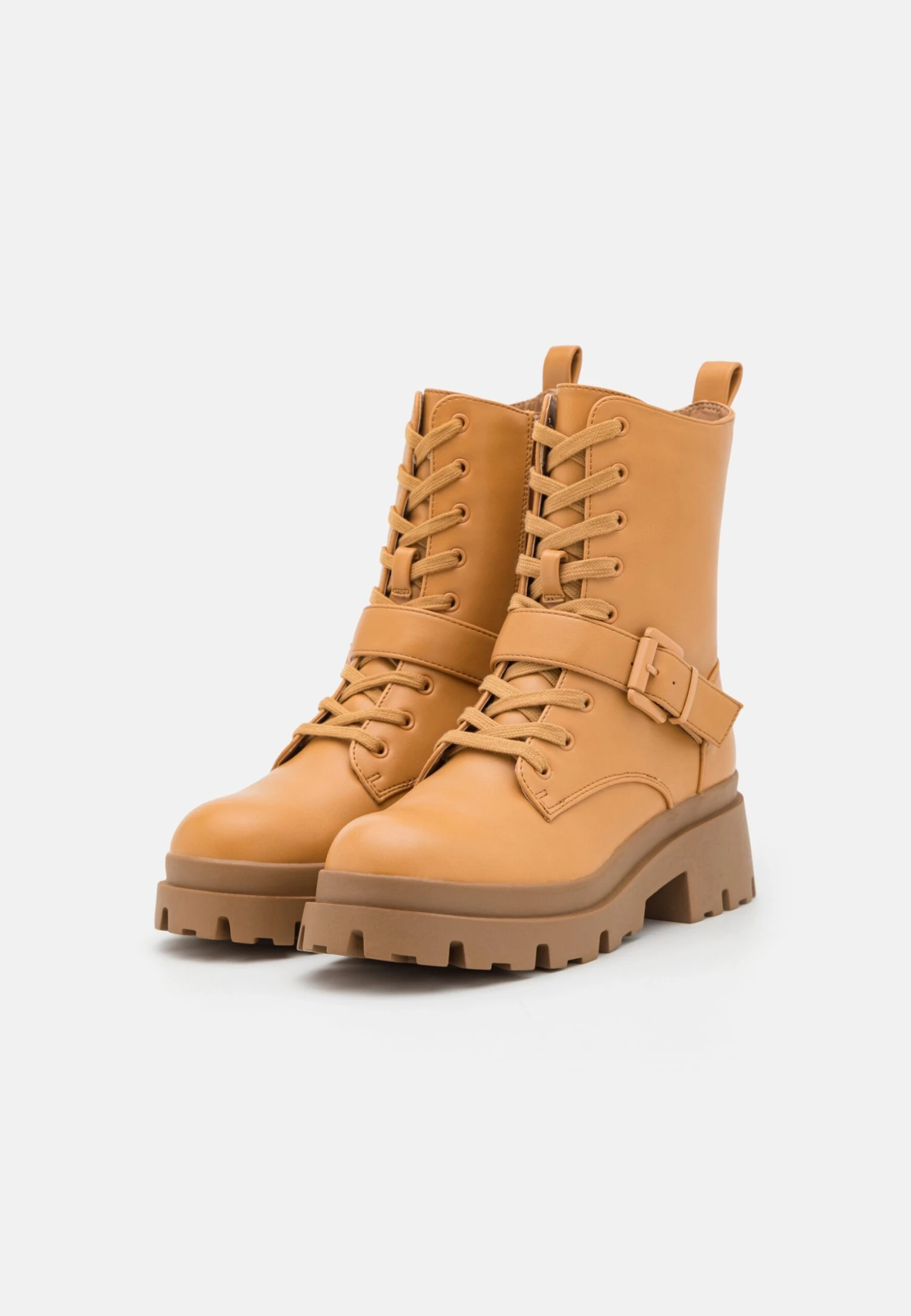 Stivaletti Con PlateauCognac Donna Stivaletti EVC11N02F-O11 3 Stivaletti Con PlateauCognac Donna Stivaletti EVC11N02F-O11 - immagine 3