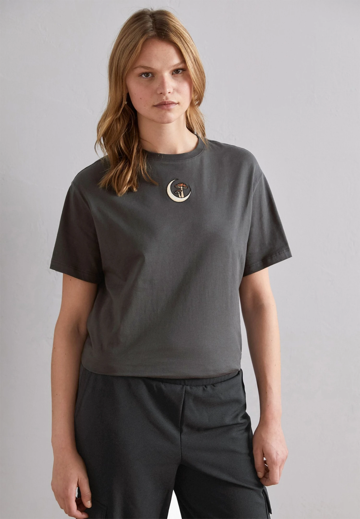 Even&Odd T-Shirt Con StampaBlack Donna T-shirt E Top EV421D26K-Q11 1 Even&Odd T-Shirt Con StampaBlack Donna T-shirt E Top EV421D26K-Q11