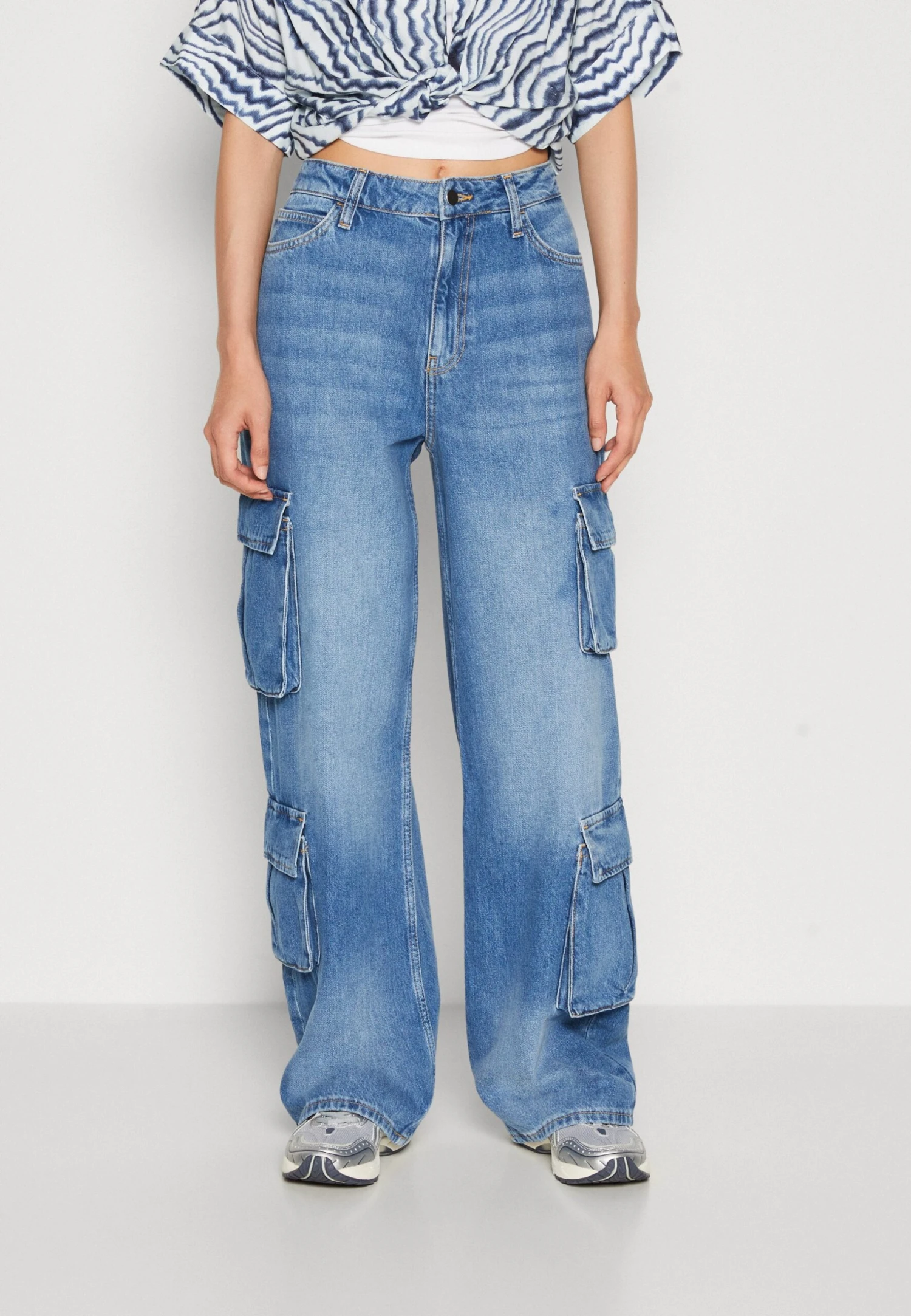 Even&Odd Jeans BaggyBlue Denim Donna Jeans EV421N06I-K11 1 Even&Odd Jeans BaggyBlue Denim Donna Jeans EV421N06I-K11