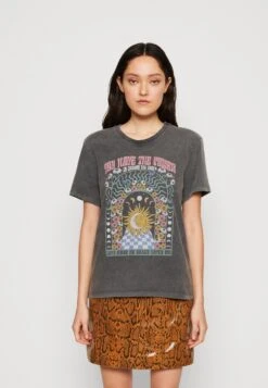 Even&Odd T-Shirt Con StampaBlack Donna T-shirt E Top EV421D215-Q11