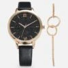 Even&Odd Set - Orologio - Gold-Coloured/Black