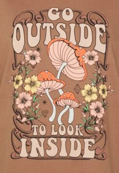 Even&Odd T-Shirt Con StampaBrown Donna T-shirt E Top EV421D21S-O11 -Fashion fc00742bcee94001a19a5d3ebfca90b3