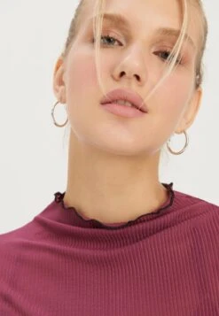 Even&Odd Maglietta A Manica LungaRed Donna T-shirt E Top EV421D24K-G11 -Fashion fe1e45b31ab746aa98ab262ca3a7bf09